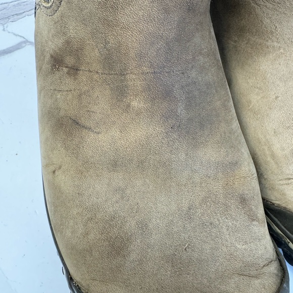 Sorel Women’s Grey Brown Leather/Suede Shortie Ankle Boots #NL2106 - Picture 6 of 8